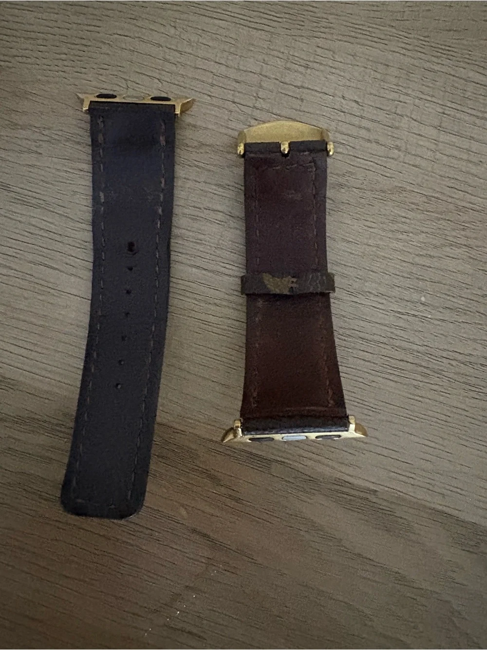 Louis Vuitton Brown Monogram Leather Smartwatch Band